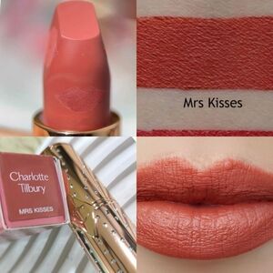 💋Lip Need💋BNIB Charlotte Tilbury MRS. KISSES Matte Revolution Lipstick!$39Ret!